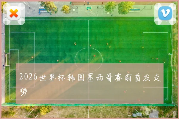 2026世界杯韩国墨西哥赛前首发走势