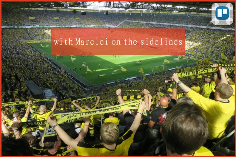with Marclei on the sidelines